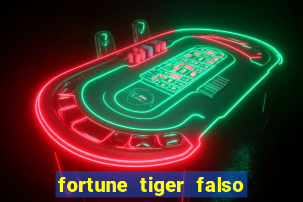 fortune tiger falso para brincar